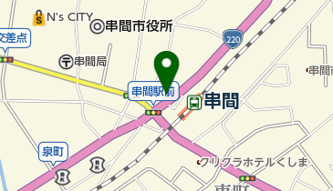 きもの丸十の地図画像