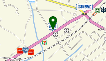 キャノン美容室の地図画像