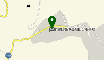 航空自衛隊第13警戒群の地図画像