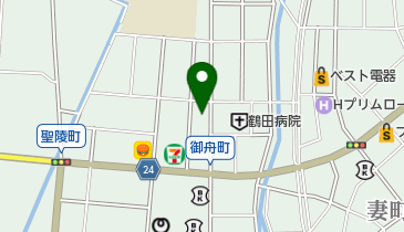 有限会社貝商店の地図画像