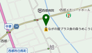 田中屋ドライ西都店の地図画像