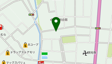 ミッキークリーニングの地図画像