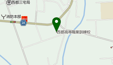 西都高等職業訓練校の地図画像