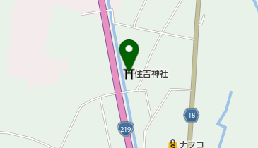 住吉神社の地図画像