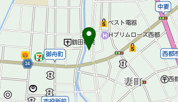 スナックきらりの地図画像