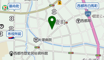 小野メガネ店の地図画像