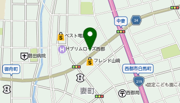 河内屋肥料店の地図画像