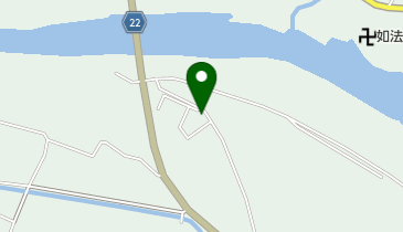 いさ美容室の地図画像