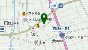 ビューティフロアレディースの地図画像