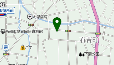 田中バーバーの地図画像