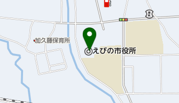 えびの市役所 職員労働組合の地図画像