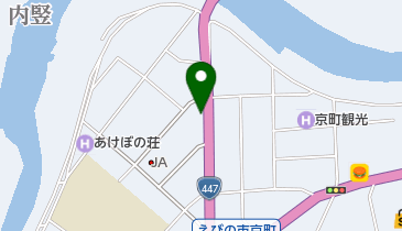 伊堂寺商店の地図画像