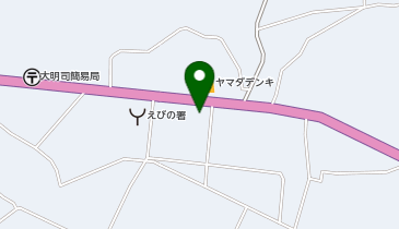 記念品のまついの地図画像