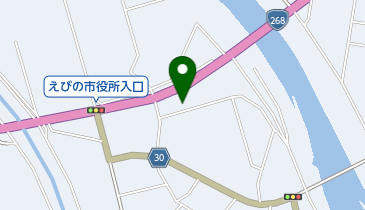 マキ美容室の地図画像