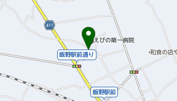 いいの薬局の地図画像