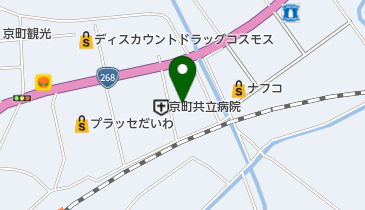 二葉薬局 京町店の地図画像