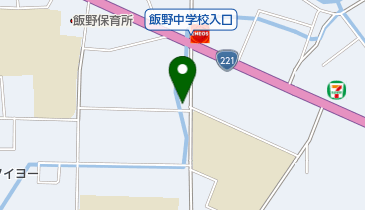 平山理容所の地図画像