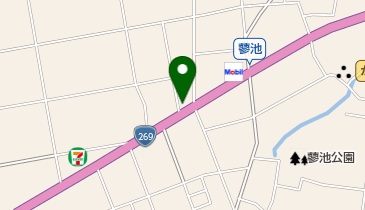 ツツミ美容室の地図画像