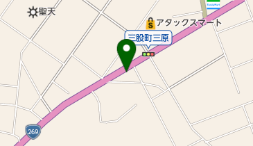 美容室定番の地図画像