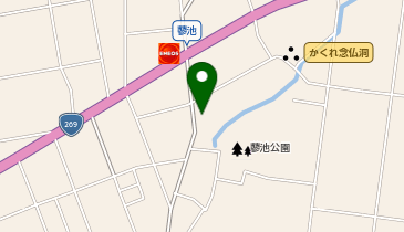 ヘアーサロンKANの地図画像