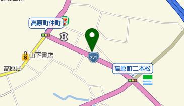 中嶋精肉店の地図画像