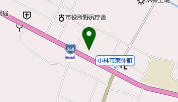 坂元衣料品店の地図画像