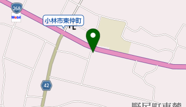 高妻酒店の地図画像