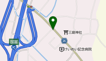 真子たばこ店の地図画像