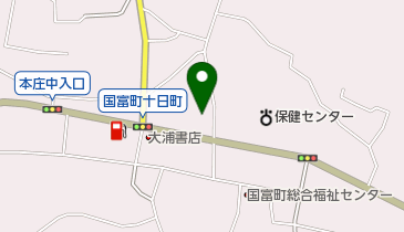 はまゆう代行運転の地図画像