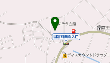勝田被服株式会社国富工場の地図画像