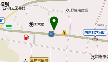 メンズ・レディースオーダースーツかつだ国富店の地図画像