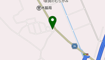 ナカマ理容の地図画像