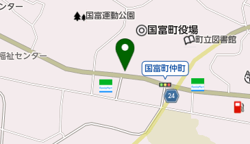 福元理容室の地図画像