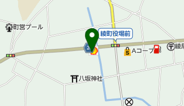 株式会社長友組石油部の地図画像