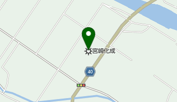 宮崎化成株式会社の地図画像