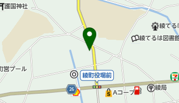 理容マツモトの地図画像