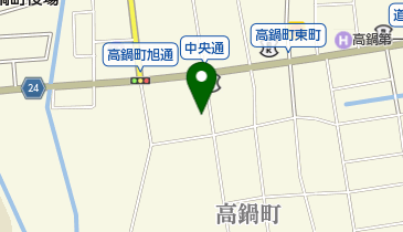 米田衣料品店の地図画像