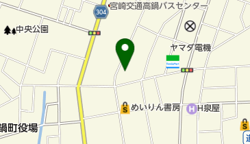 カトリック高鍋教会の地図画像