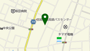 野間口クリーニング店の地図画像