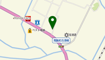 株式会社スズキ自販宮崎高鍋営業所の地図画像