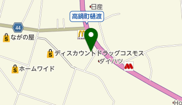 有限会社山勝モータースの地図画像