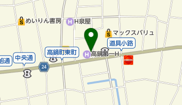 阿部文房具店の地図画像