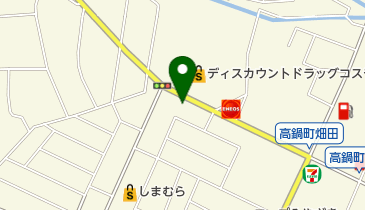 銀座理容所の地図画像