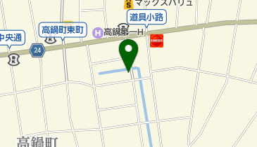 ヘアーサロンフランクの地図画像