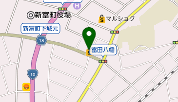 電化の長友の地図画像