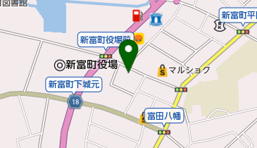 山西水産直売店の地図画像