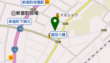 八幡子育センターの地図画像