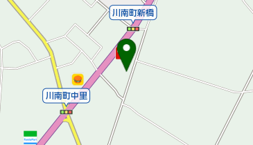 林田商事株式会社 セルフステーション川南の地図画像