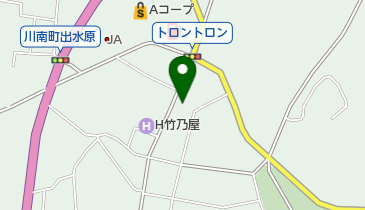 黒木電器商会の地図画像