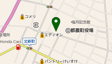 たけしドライクリーニング店の地図画像